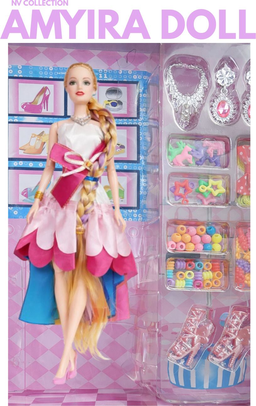 nv collection Amayira Doll Set with Interactive Accessories-picture-21