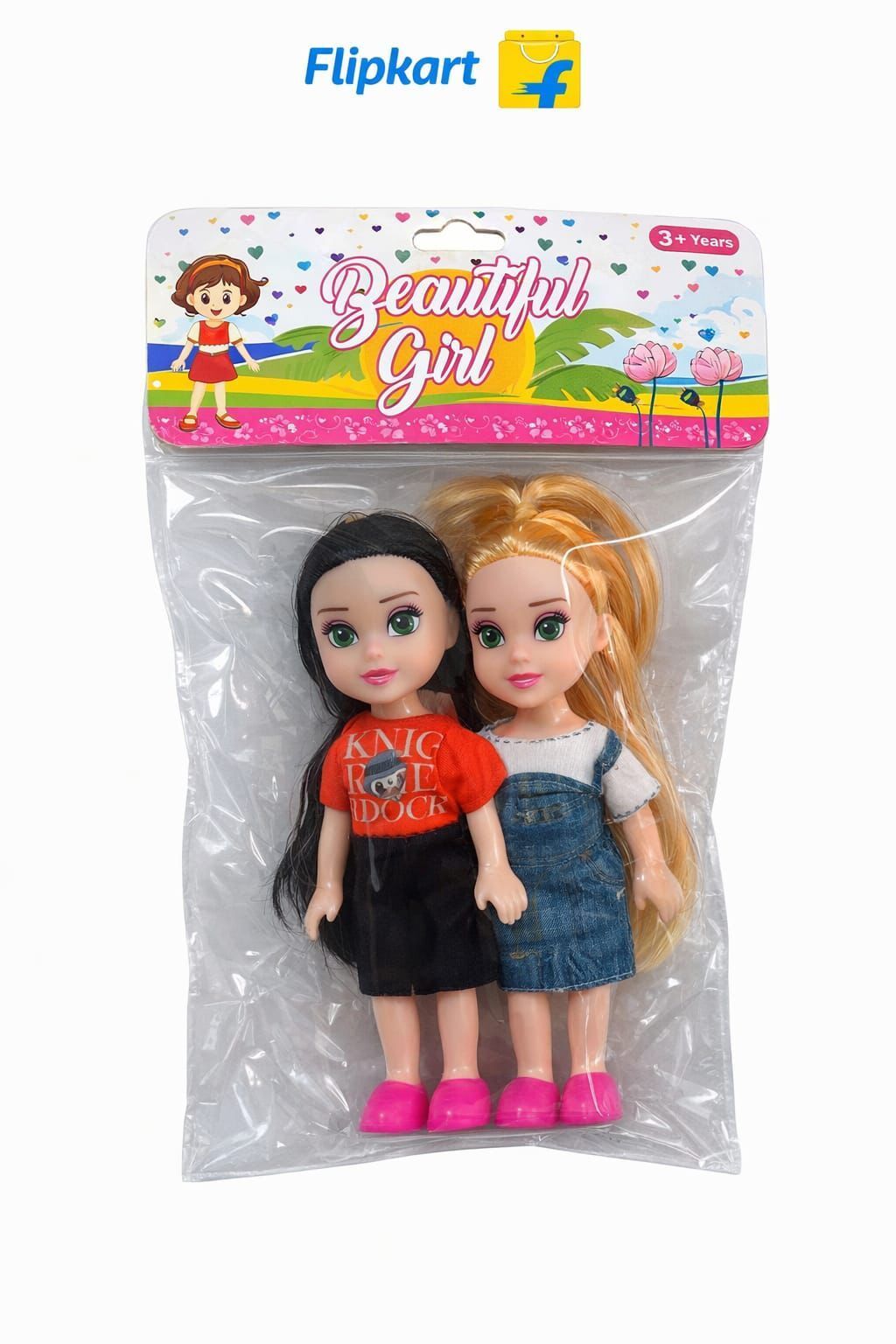 nihank Beautiful Girl Fashion Doll Set for Kids (2 Dolls Pack)-picture-31