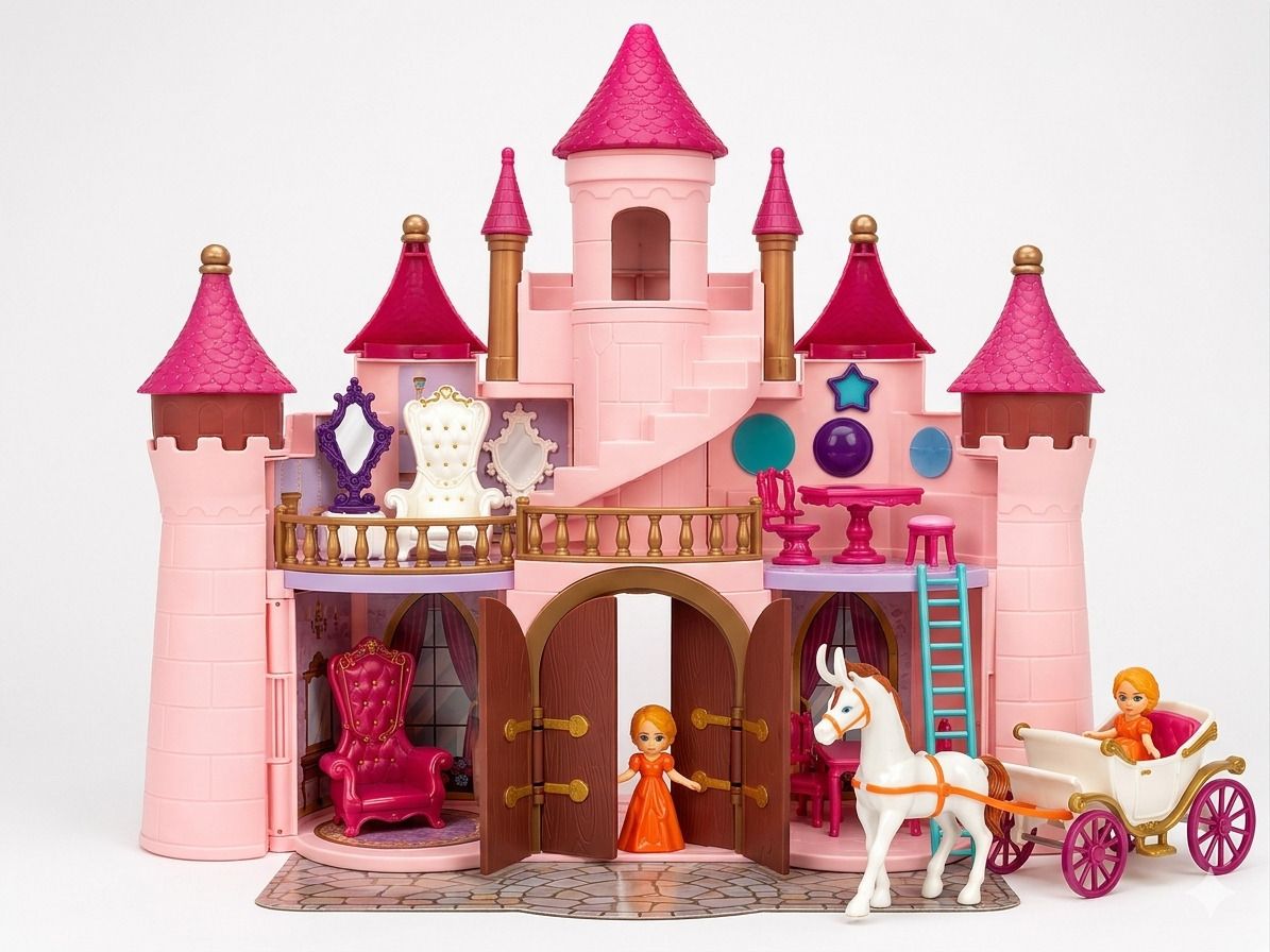 nextgen Magical Castle Dollhouse Playset – 20 Pcs Set | A90-412-picture-12