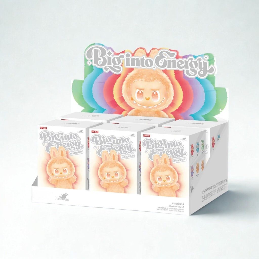 PopMart Labubu Doll Cute Kawaii Plush Toy Mystery Blind Box Collectible