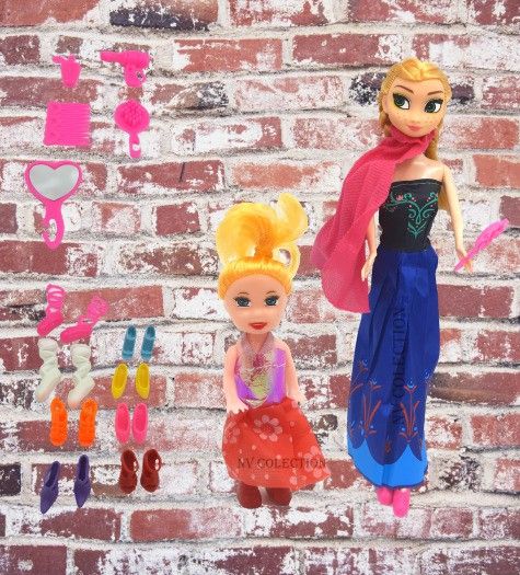 ctc creation ANNA Fashion Doll, Shoes, and Long Blonde Hair, Toy for Kids 3 Years Old and Up-picture-45