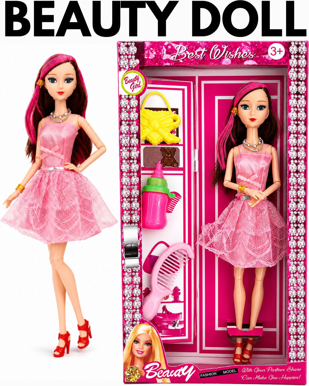 nv collection Lovely fashion doll radiating sparkling happiness.-picture-35