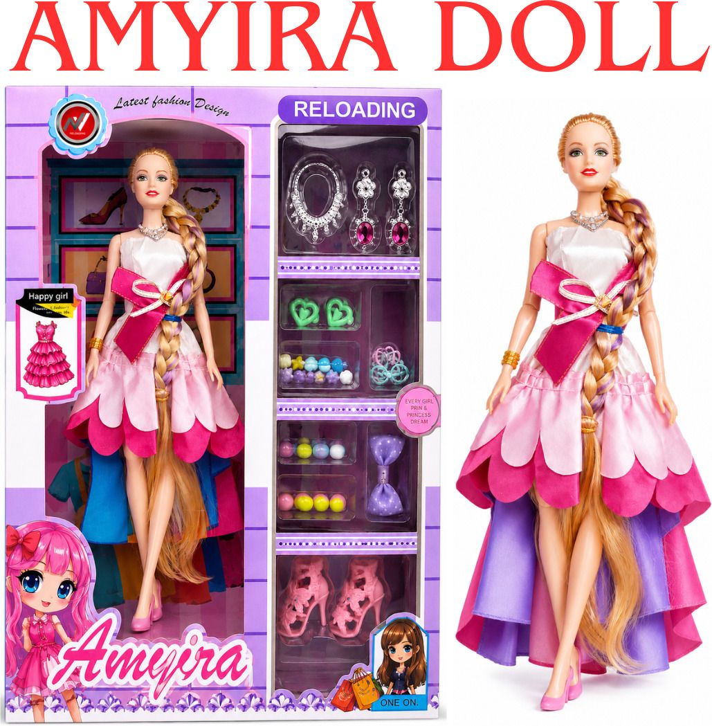devacore Amayira Doll Styling Set for Kids-picture-34