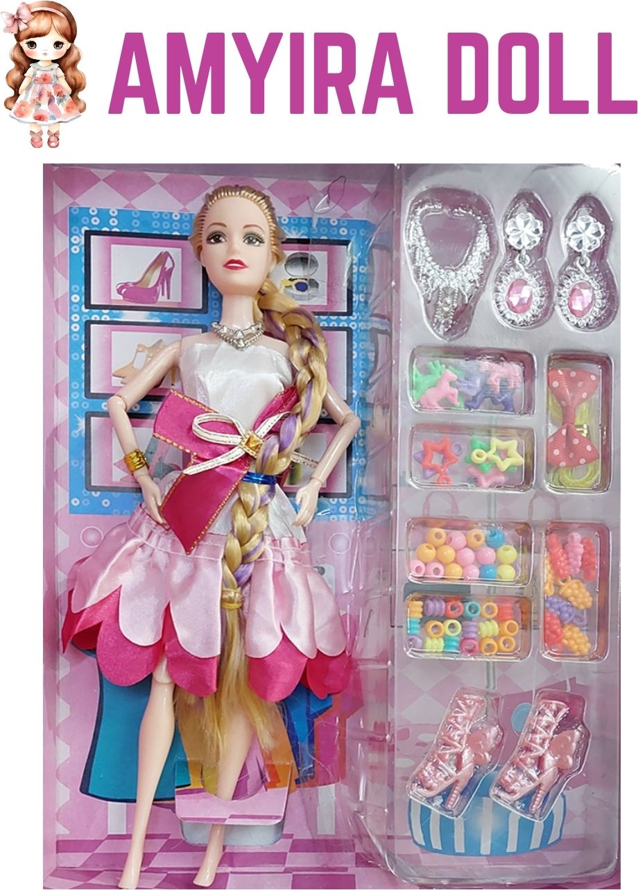 Amyira Foldable Joint Doll with Matching Accessories-image-26