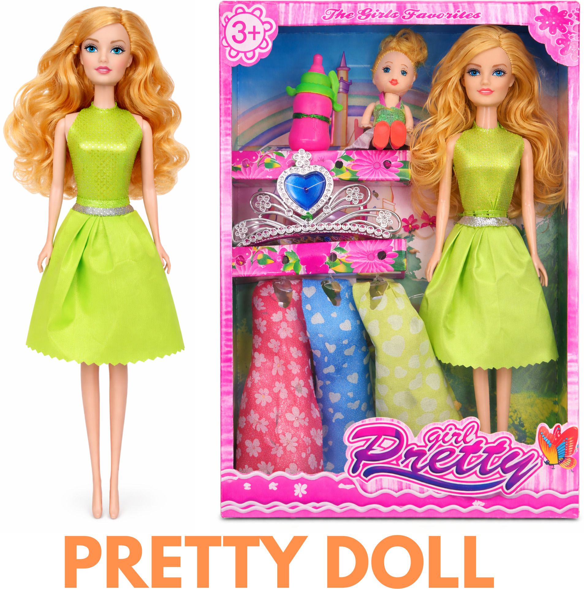 nv collection Sweet doll set with accessories for playful imagination-picture-20