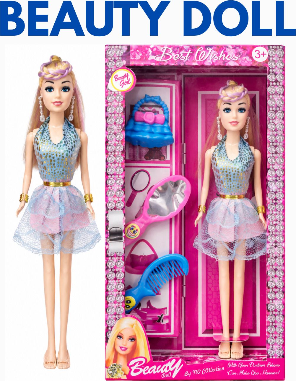 Enchanting beauty doll gleaming with lively grace.-image-31