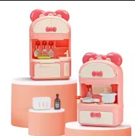 Kids Portable Kitchen Set – Pretend Cooking Playset with Storage Compartments-image-29