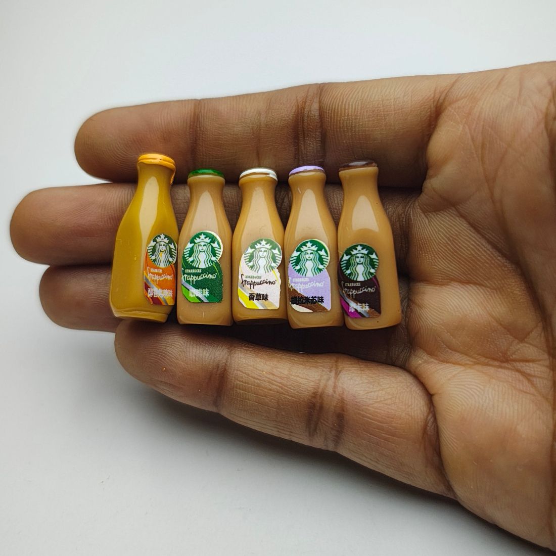 Miniature Cappuccino Bottle Set (5 Pieces) Dollhouse Accessories-image-16