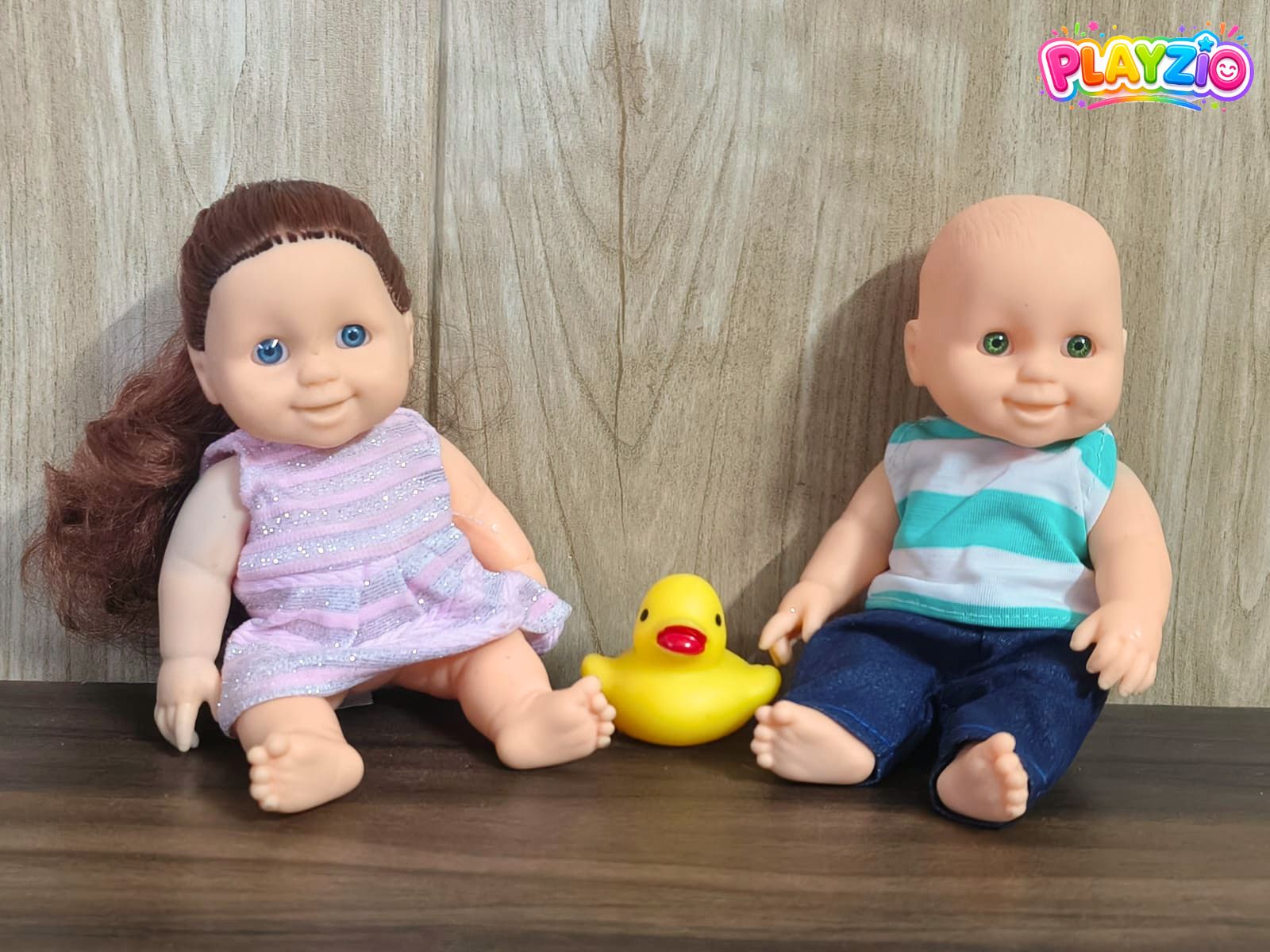 Twin Baby Dolls for Girls | Soft Plastic Baby Doll Set | Educational Play Toy-image-31