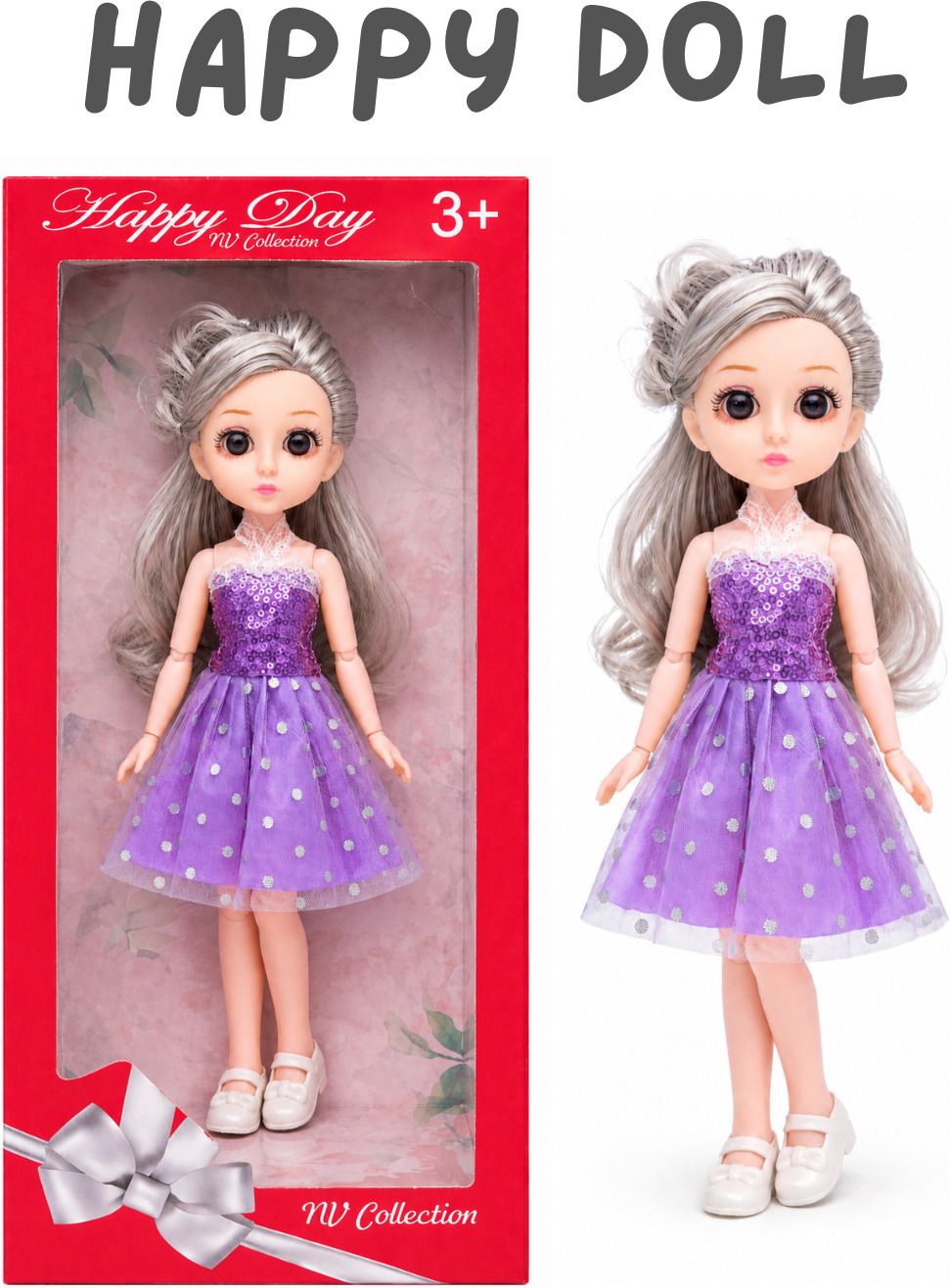 nv collection A beautifully sculpted doll with a glowing face of gentle happiness.-picture-33