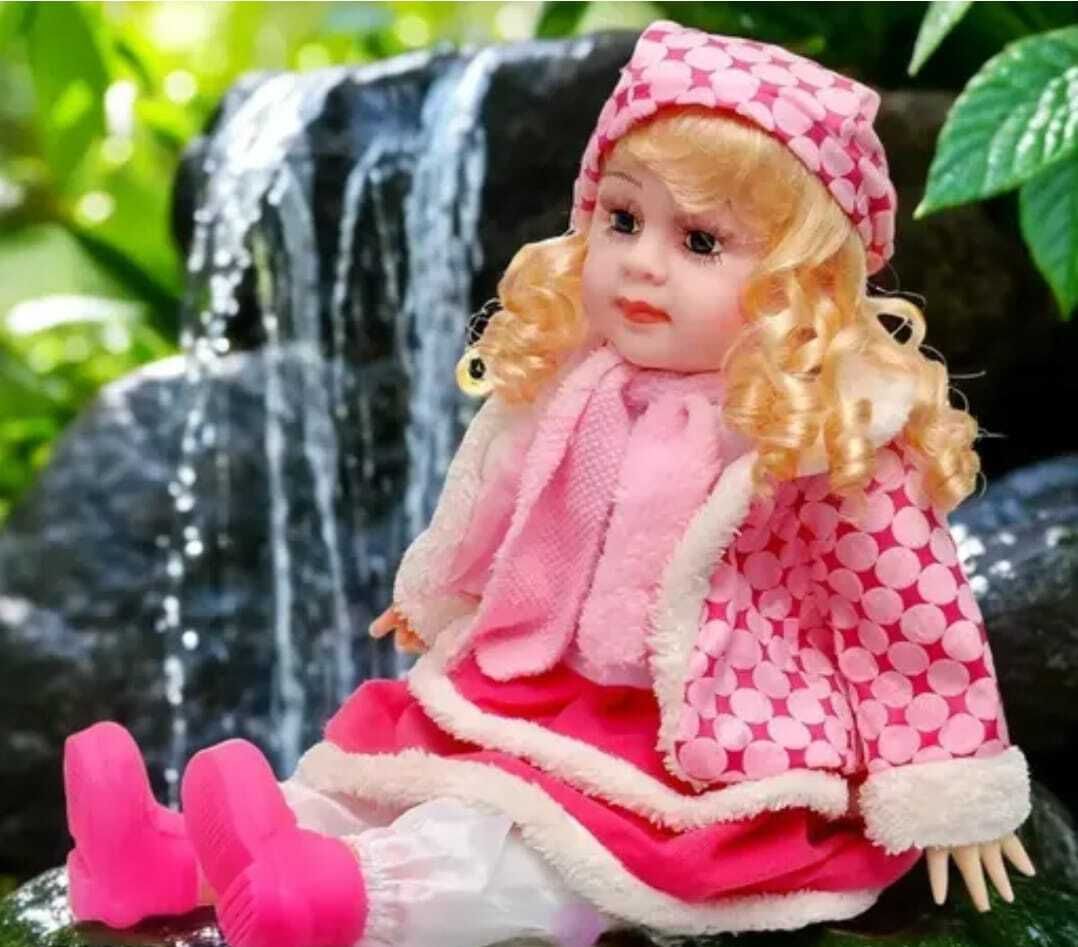 Soft Musical Poem Doll for Kids with Colorful Outfit Braided Hair-Stuffed Doll-image-41