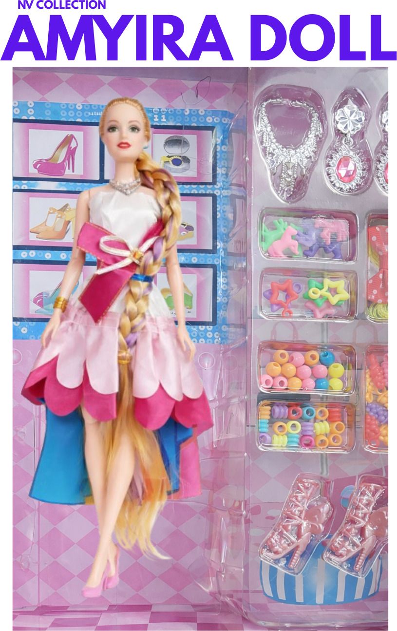 Amayira Doll Play Kit with Accessories for Toddlers-image-38