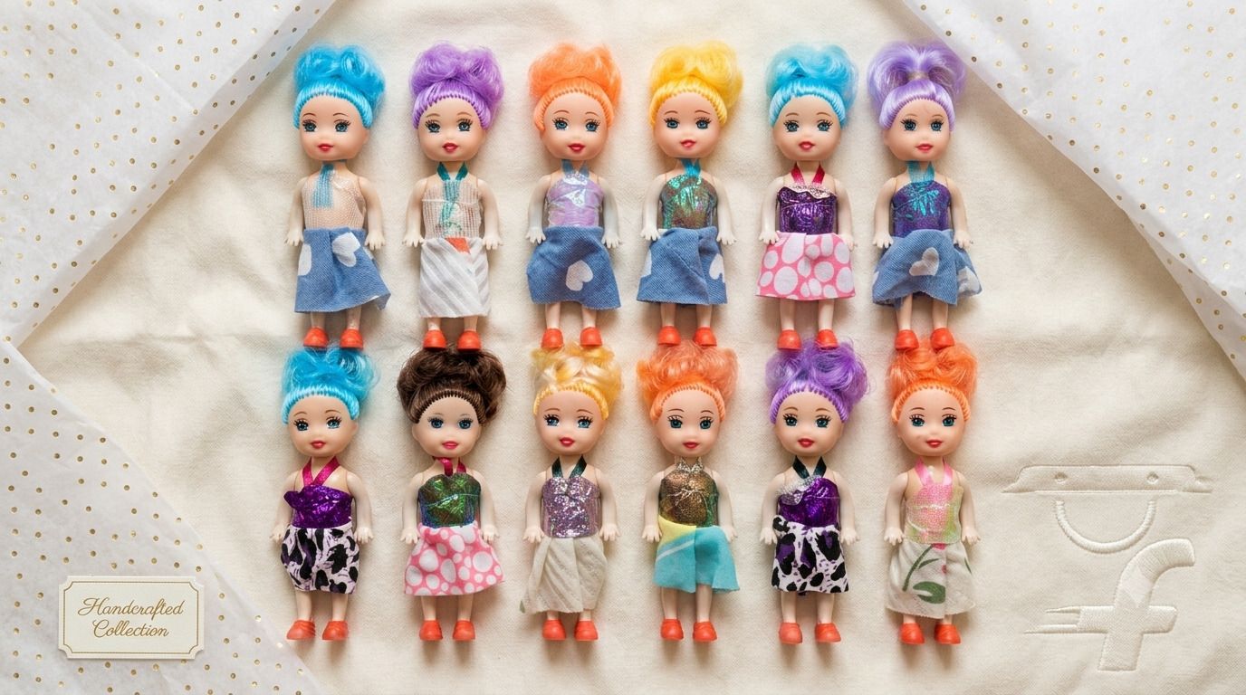sgs wolf collection Lovely Pretty Beautiful Princess Doll Set for Girls Sparkling Outfits-picture-13