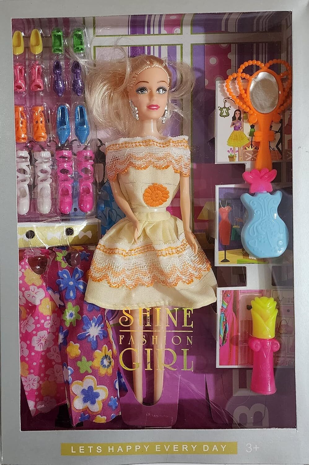 New Doll Set for Kids, with Movable Joints Hand Doll for Kids-image-11