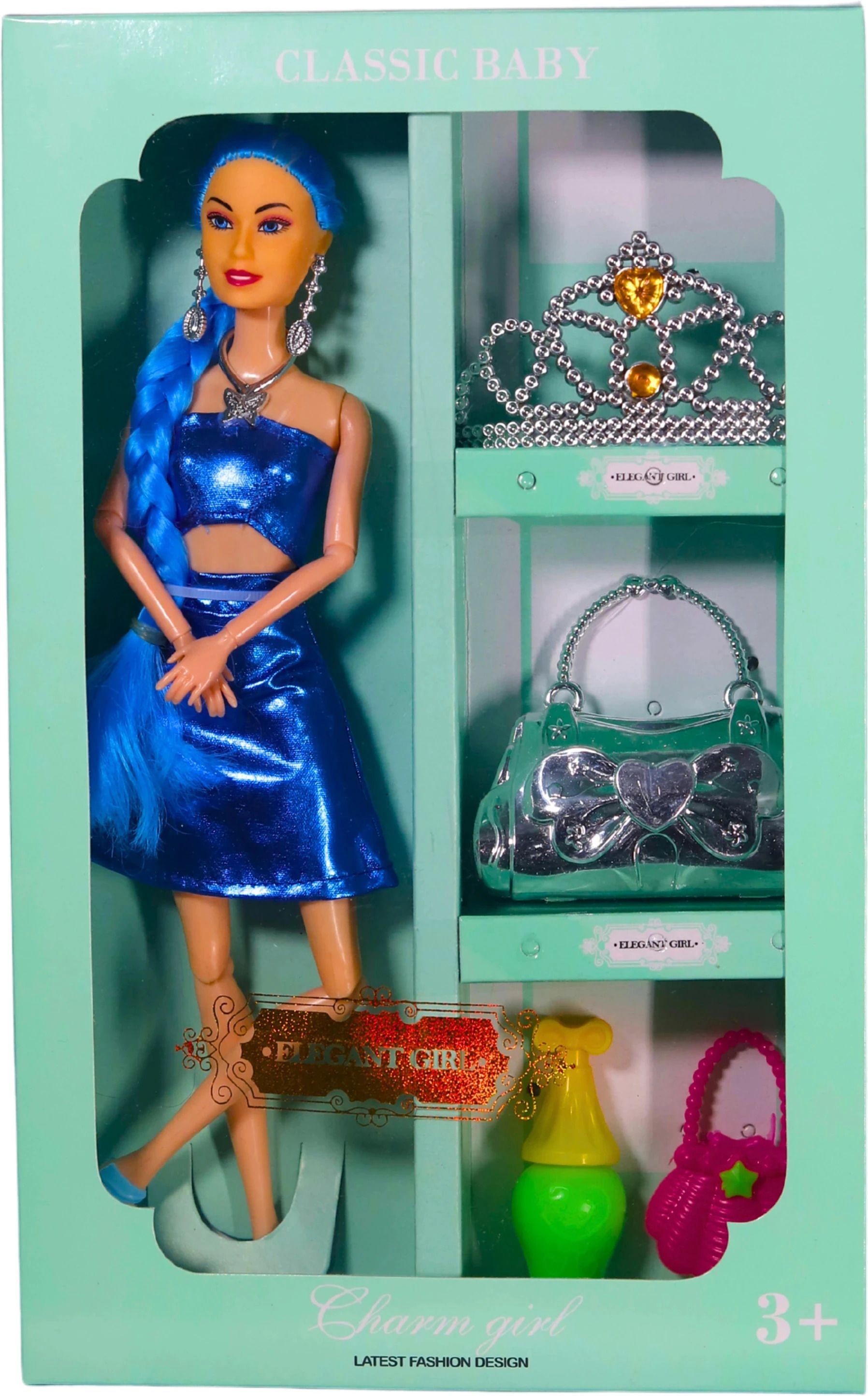 Princess Single Doll with Long Hairs Stylish Long Hair Set Doll and New Angel-image-31