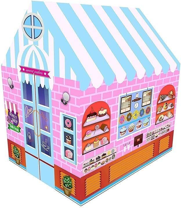 Candy Play Tent House for Kids – Light weight Play House for Boys&Girls-image-0
