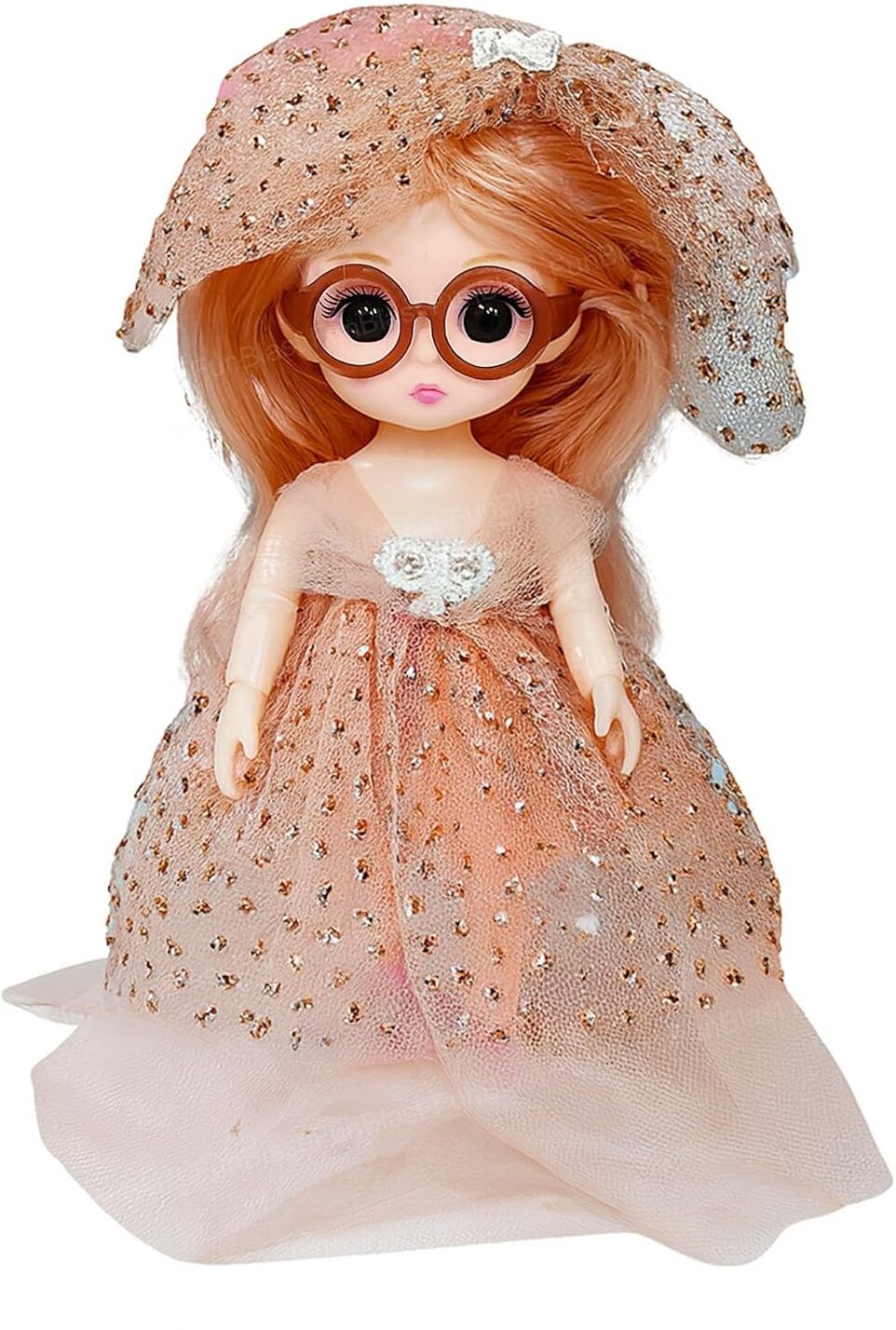 funblast Fashion Doll with Long Hair, Glasses & Stylish Dress, Birthday Gift for Girls-picture-10