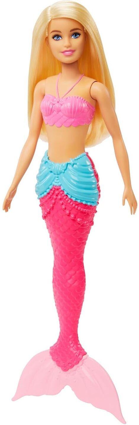 barbie Dreamtopia Mermaid Doll (Blonde) with Multi-Colored Mermaid Tail-picture-26