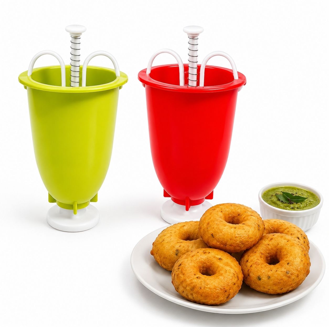 Plastic Mendu Vada Maker Donut Maker-image-12
