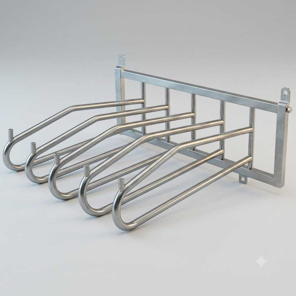 shagun enterprises X-ray lead apron hanger Stainless Steel Door Hanger-picture-28