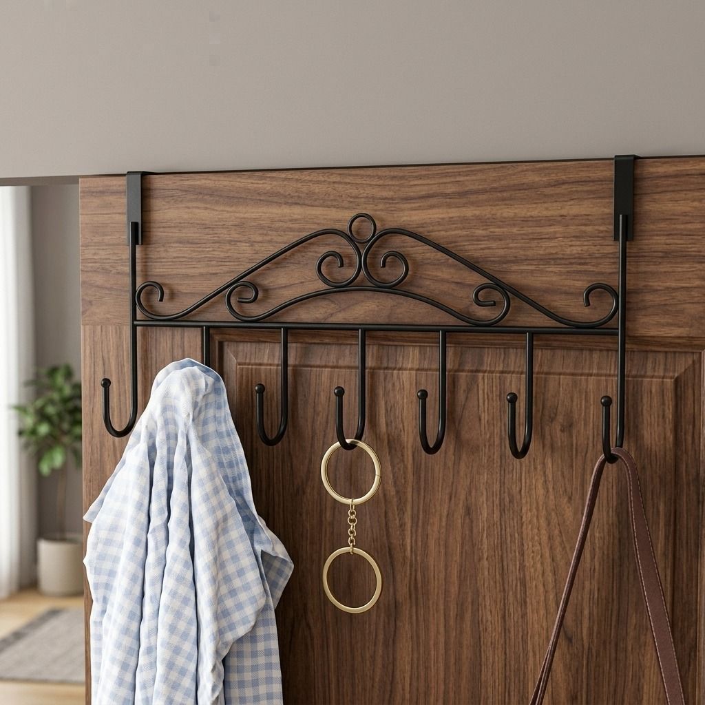 hook over door hanger rack steel clothes organizer black door hanger