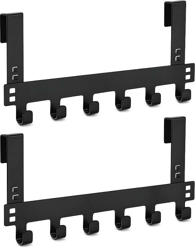 execlave Powder Coated Hook Rack Door Hanger-picture-37
