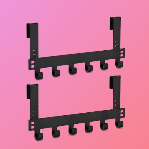 execlave Robe Hook Organizer Door Hanger-picture-32
