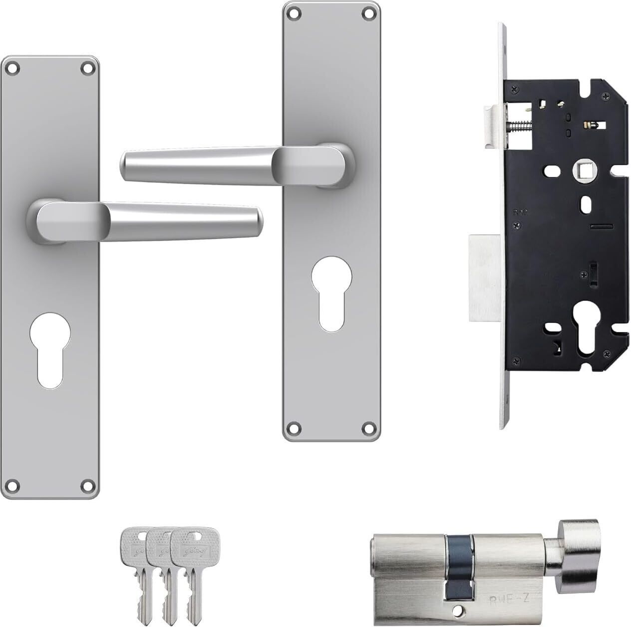 godrej locks Stainless Steel Luster Handlesets-picture-11