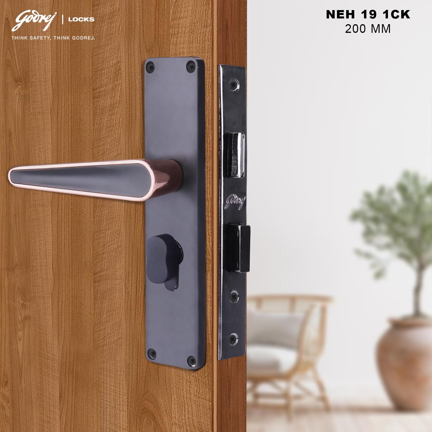 godrej locks Steel Matte Handlesets-picture-26