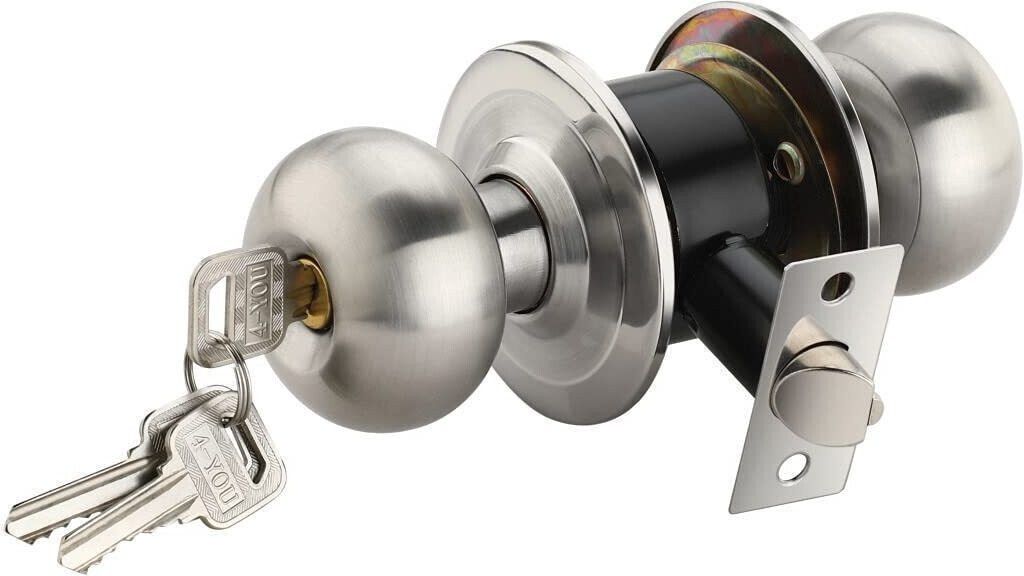 Stainless Steel Glossy Door knobs