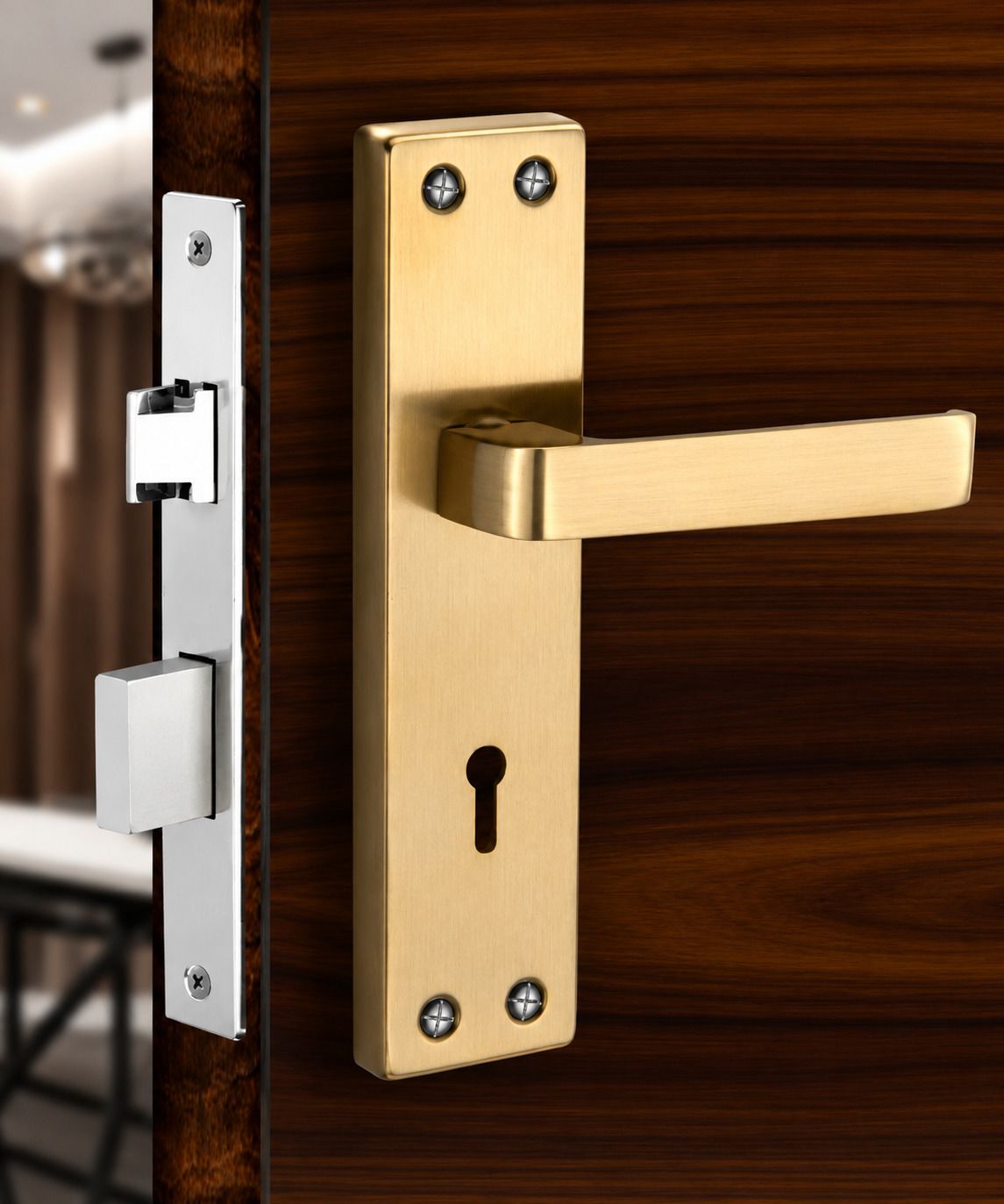 trust me Iron Matte Door knobs-picture-31