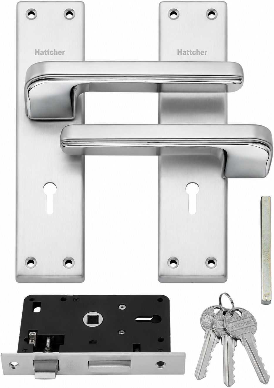 hattcher Stainless Steel Matte Handlesets-picture-11