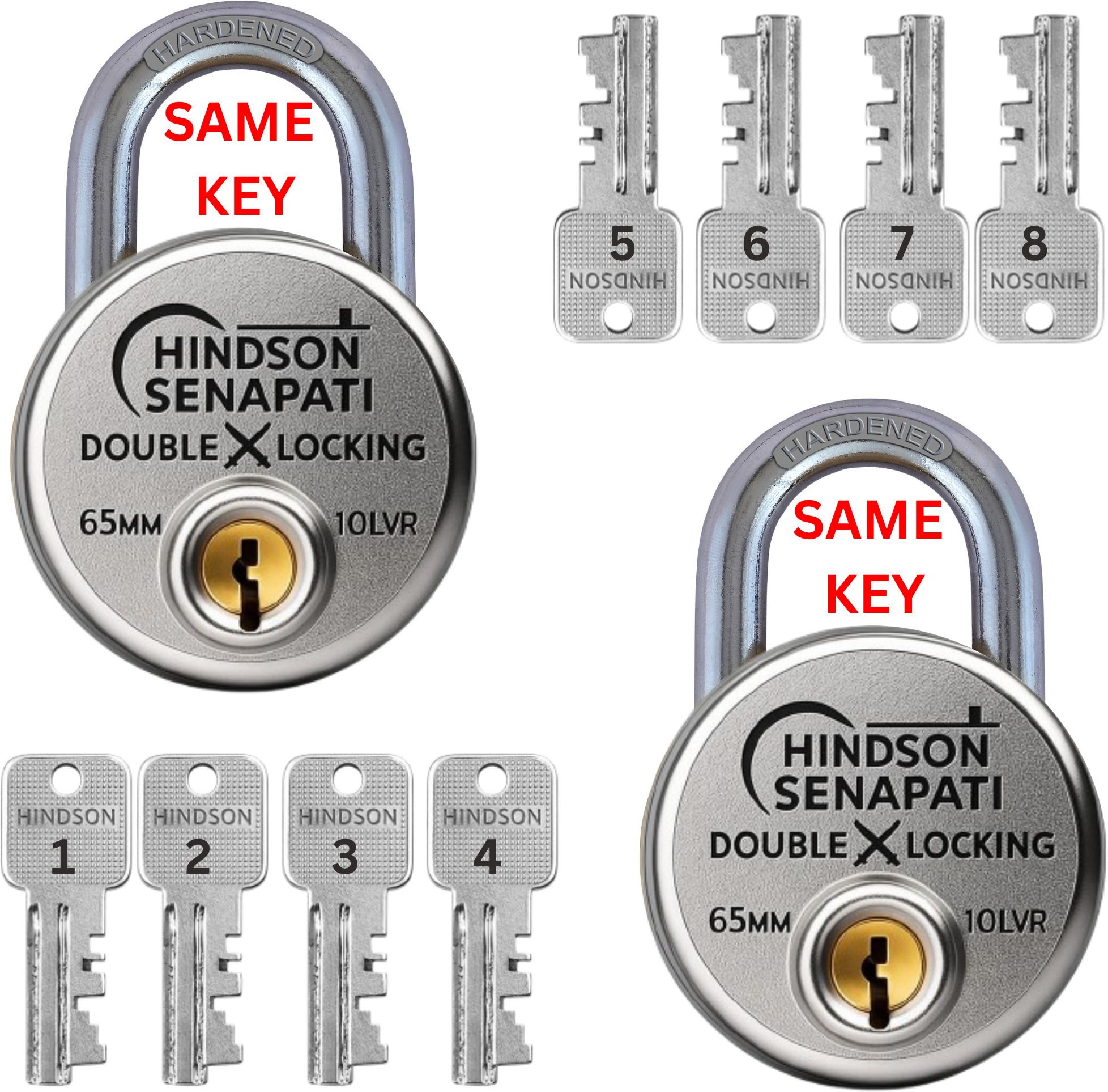 Iron Glossy Smart Lock-image-7