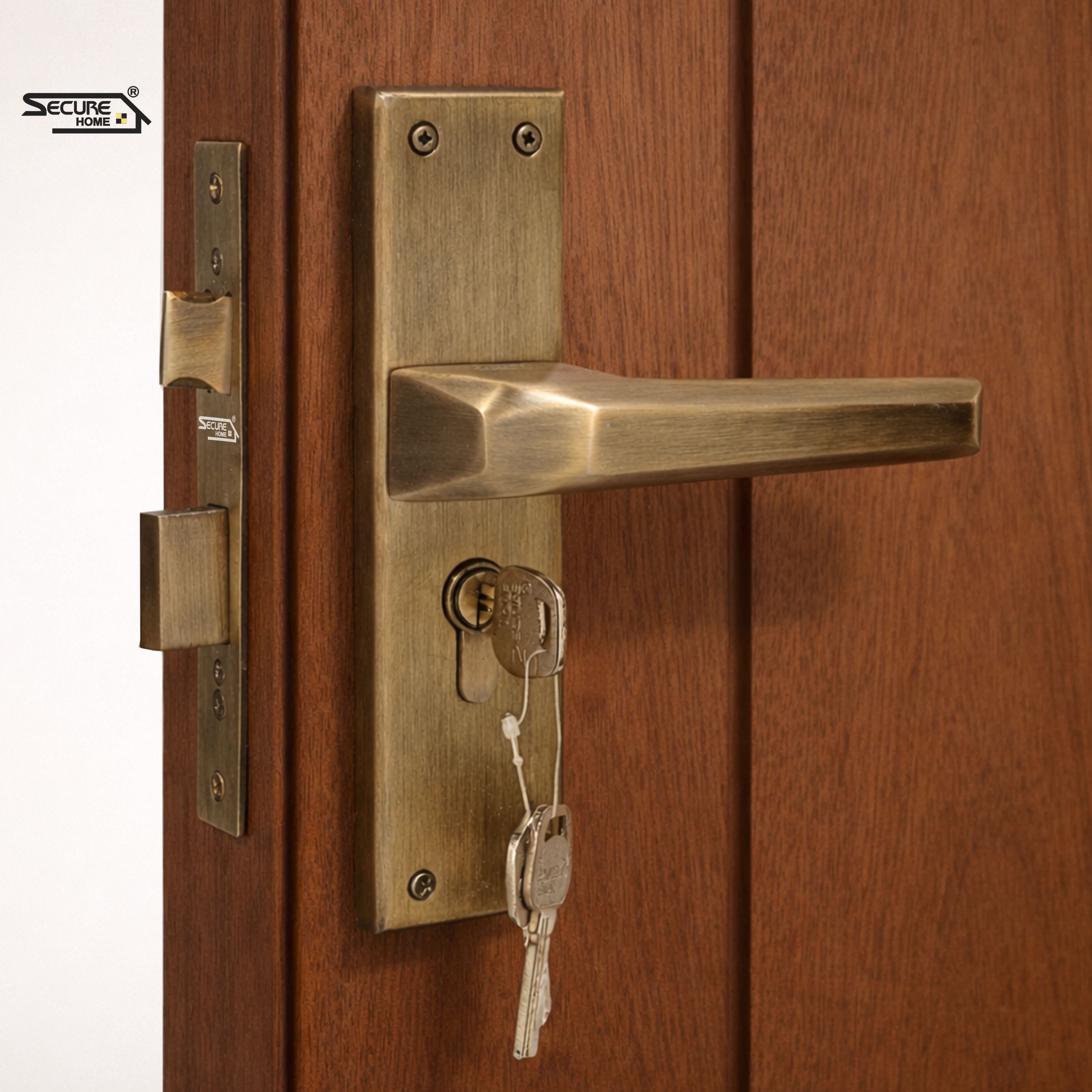 secure home Zinc Alloy, Stainless Steel Polished Door levers-picture-36