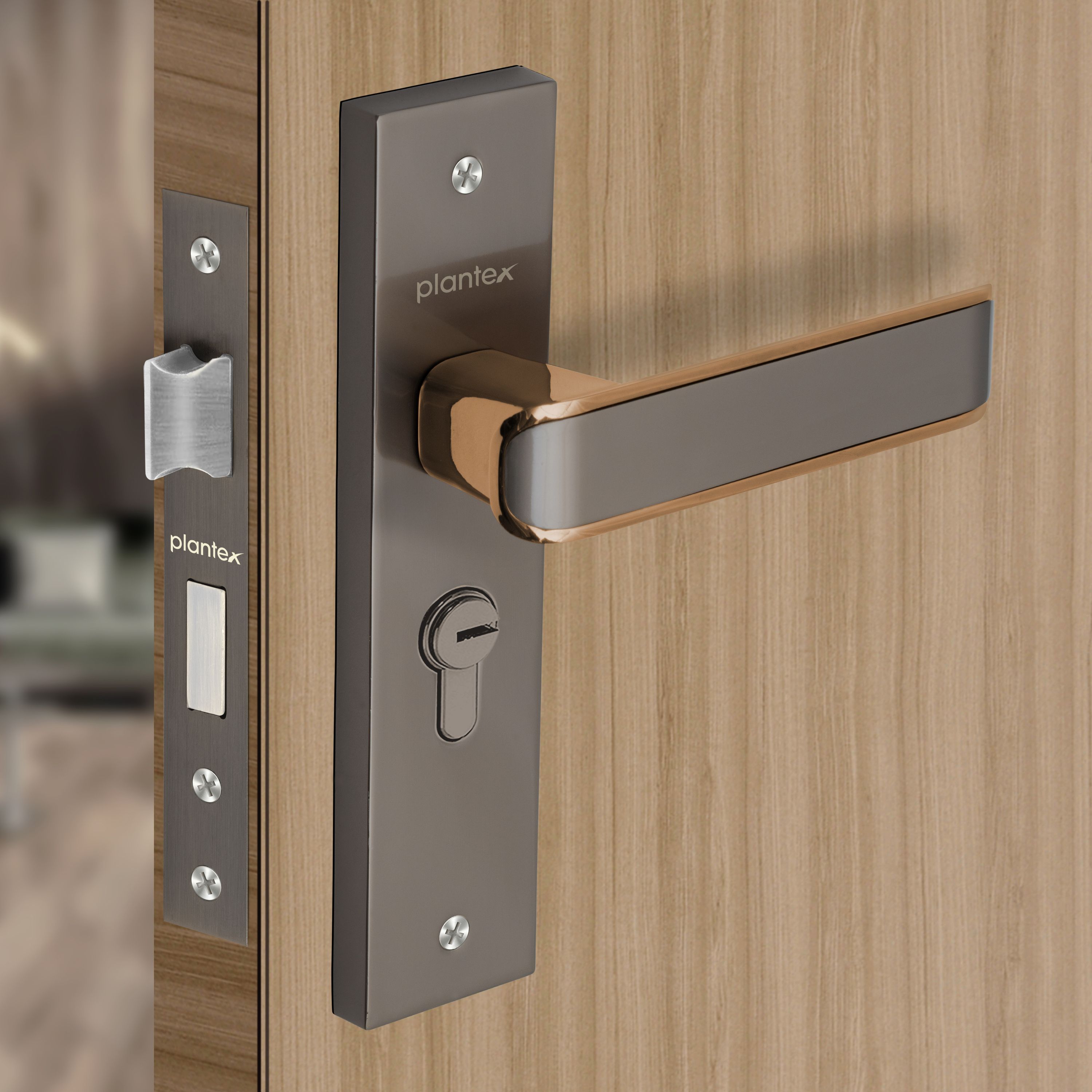 Brass, Zinc Alloy Glossy Handlesets