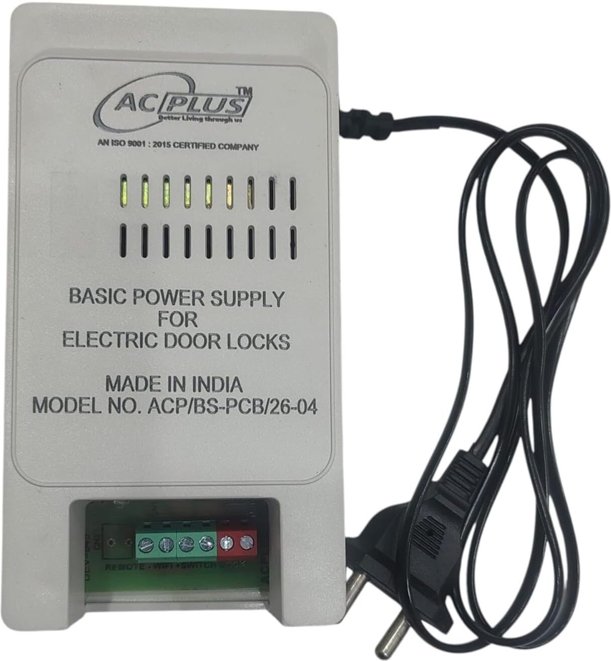 AC Plus Power Supply | Operates Electronic Door Lock by Switch | Compatible with Access Control Systems | Reliable Security Door Lock Smart Door Lock-image-13