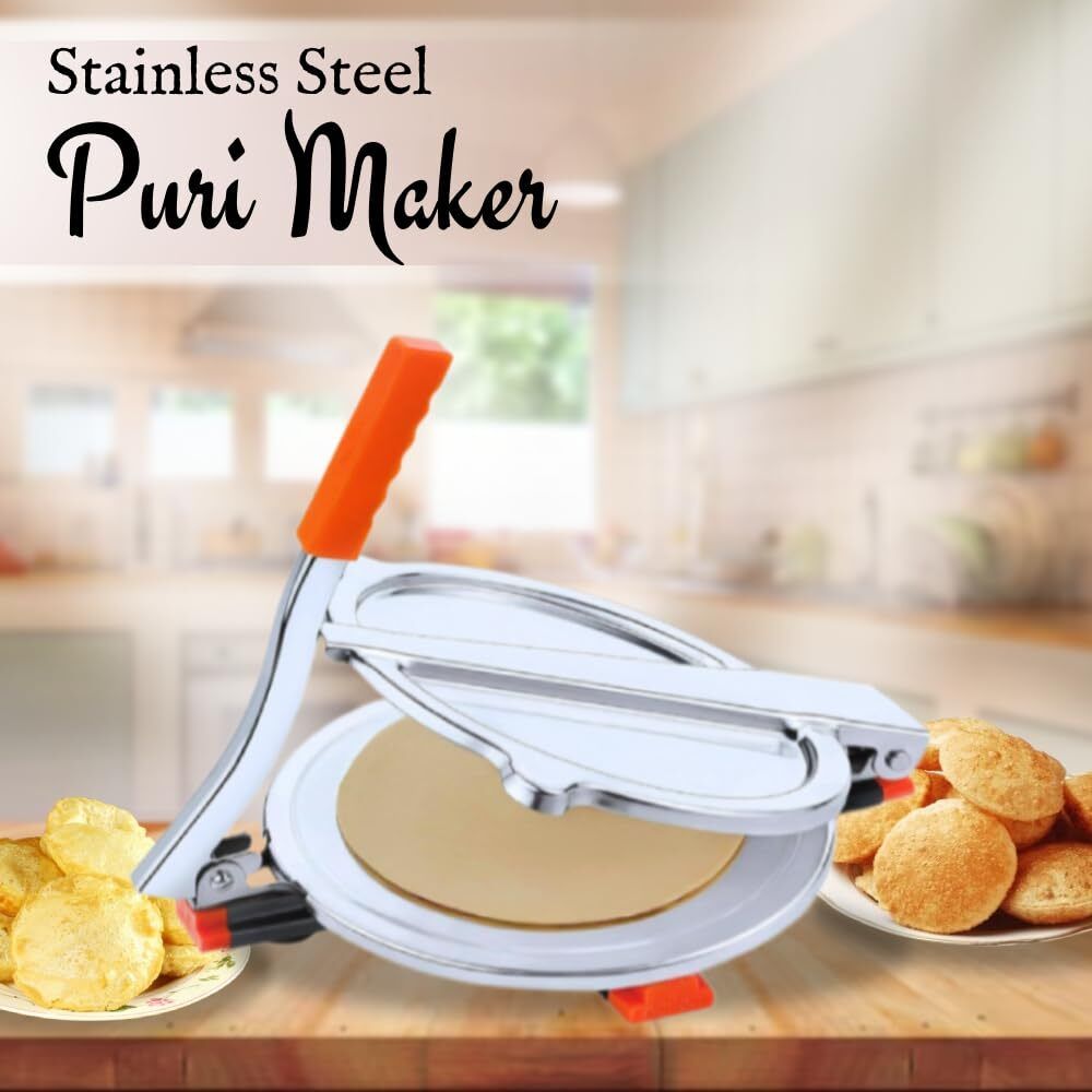 kinjal Cold PURI PRESS MAKER Manual Dough Press-picture-47