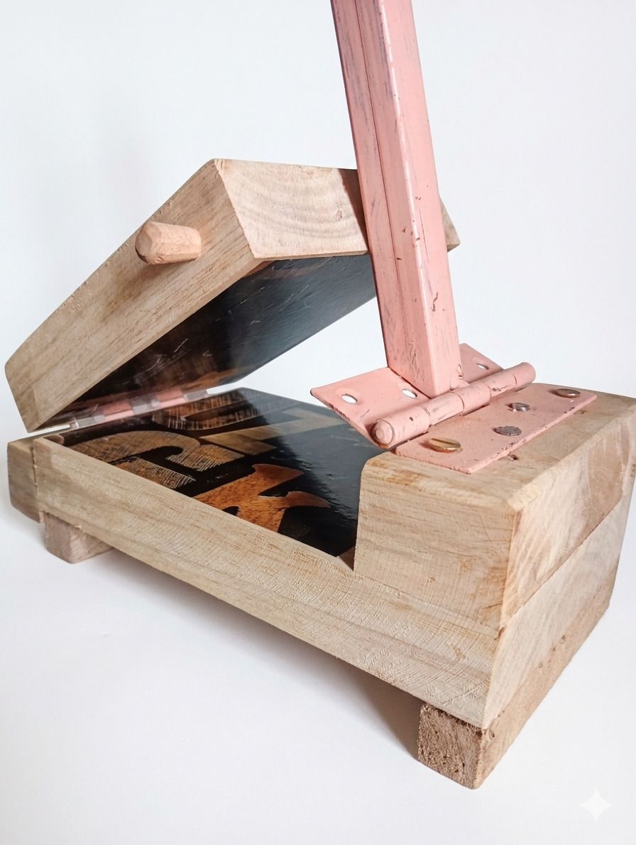 Cold Manual dough press machine wooden panipuri maker golgappa making machine Manual Dough Press-image-34