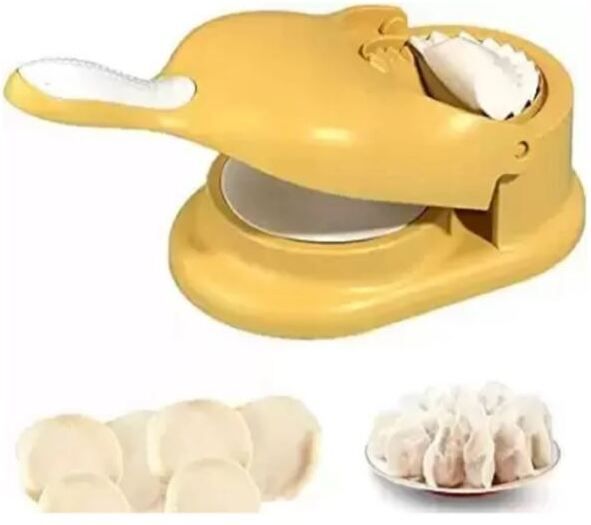 homesign Cold 2 in 1 dumpling maker,momos maker, gujiya maker,kachori maker (multicolour) Manual Dough Press-picture-15