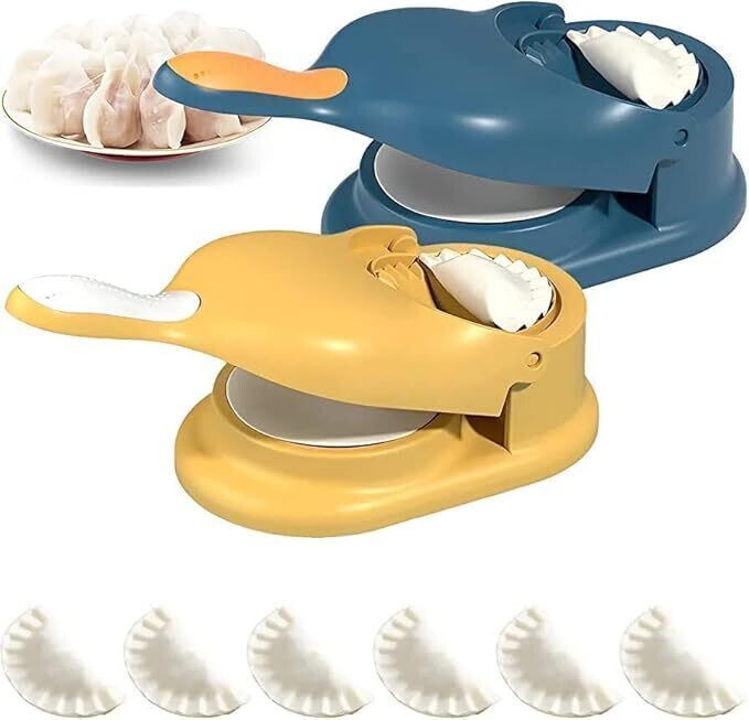 Cold 2 in 1 Dumpling Maker Ghughra Momos Maker Machine Manual Dough Press