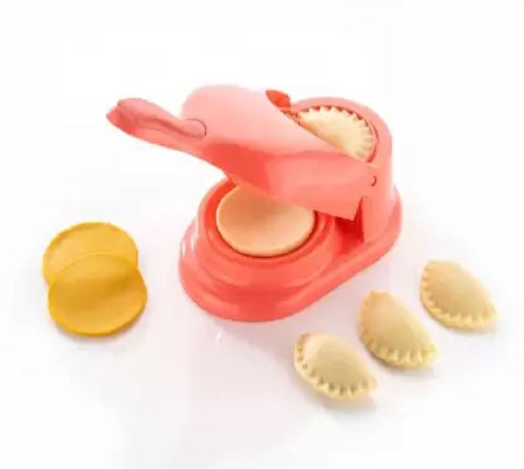 kreation Cold 2 in 1 maker Puri and gujiya maker. Manual Dough Press-picture-25