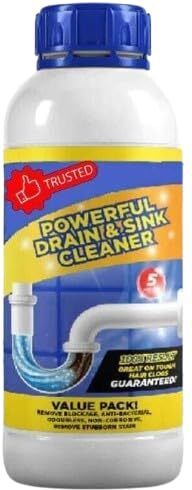 VELWAR DrainPro Cleaner Liquid for Kitchen & Bathroom Drains Lens Cleaner-image-7