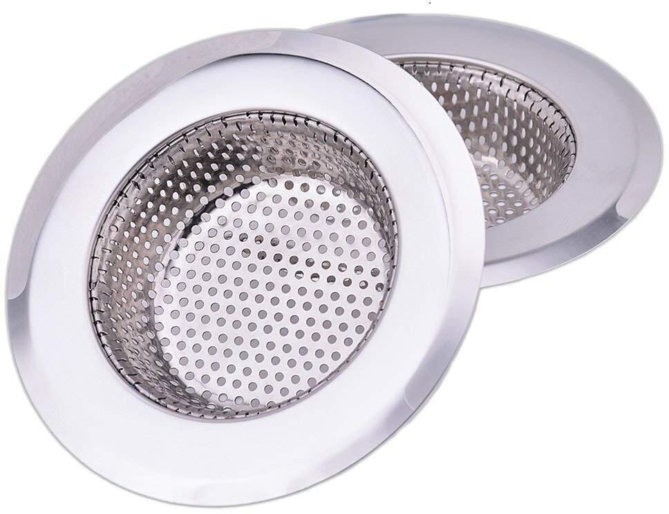 Kitchen Sink Stainless Steel Pop-Up Strainer-image-35