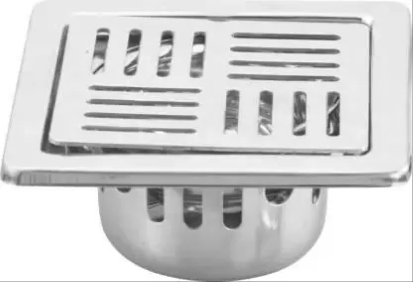 neelkund Floor Stainless Steel Push Down Strainer-picture-17