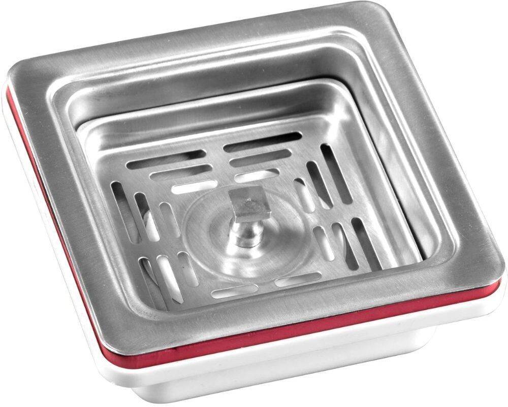 rakrish collection Kitchen Sink Stainless Steel Push Down Strainer-picture-10