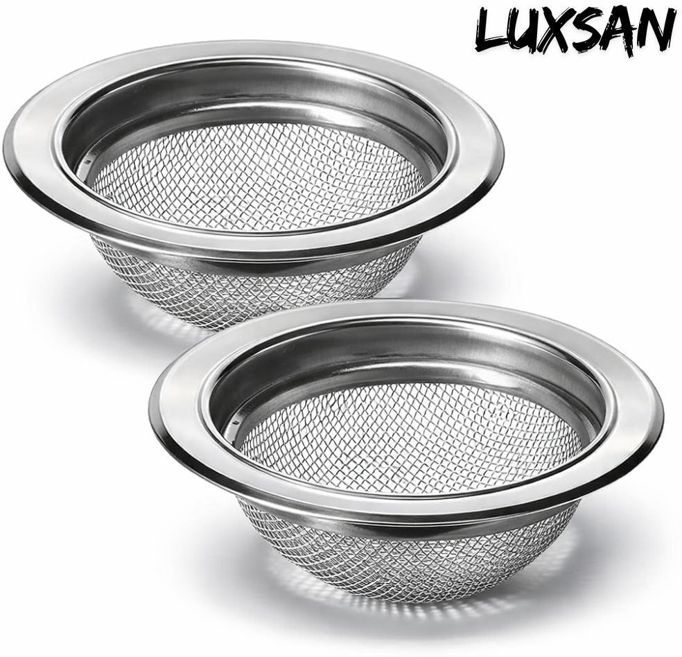 luxsan Kitchen Sink Stainless Steel Push Down Strainer-picture-25