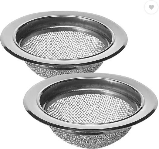 Kitchen Sink, Basin Stainless Steel Push Down Strainer-image-20