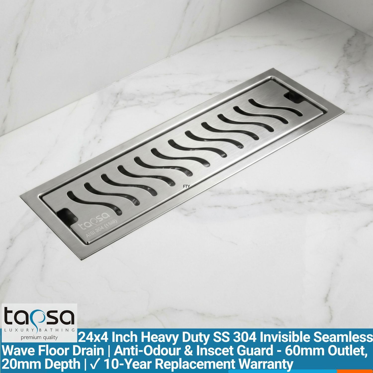 tapsa Floor Stainless Steel Push Down Strainer-picture-12
