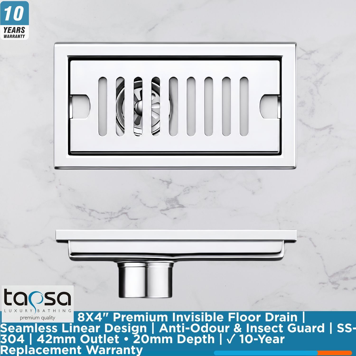 tapsa Floor Stainless Steel Push Down Strainer-picture-13
