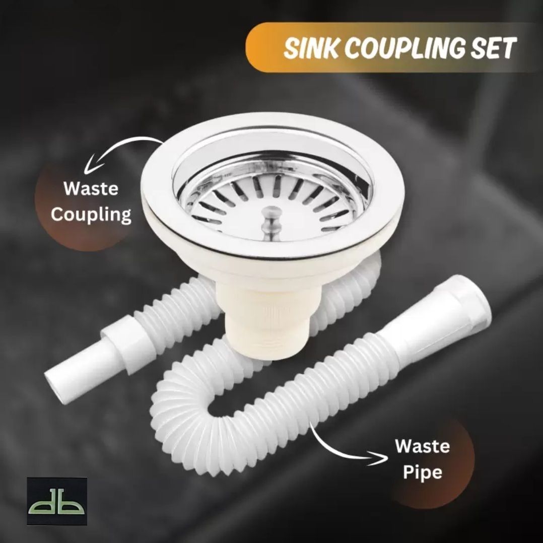 Kitchen Sink Stainless Steel, Plastic Push Down Strainer-image-49